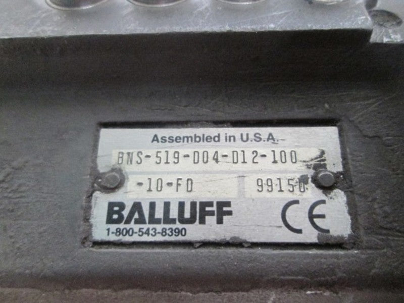 BALLUFF BNS-519-D04-D12-100-10-FD LIMIT SWITCH  UNMP