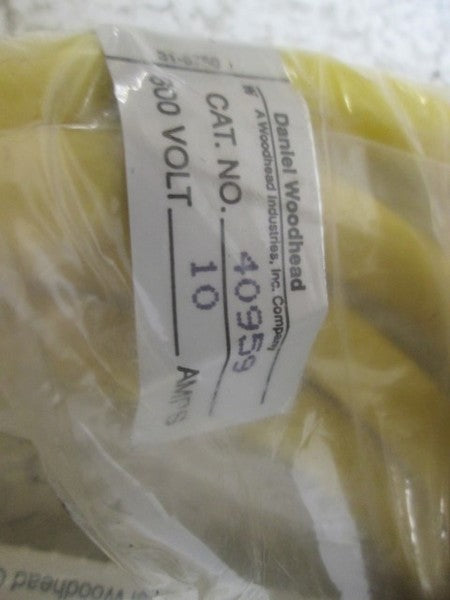 DANIEL WOODHEAD 40959 CORDSET 3 PIN FEMALE  NSNP IN A BAG