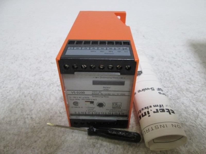 IFM EFECTOR VS0200 SY0100 CONTROL MONITOR  NSMP