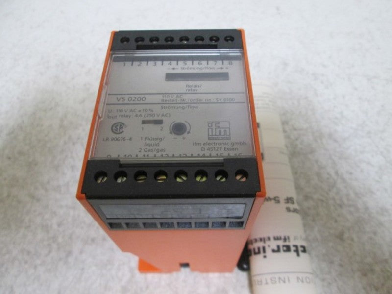 IFM EFECTOR VS0200 SY0100 CONTROL MONITOR  NSMP