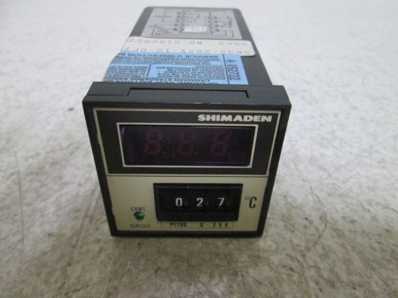 SHIMADEN SR32-202Y-12-DP792C0 CONTROLLER  NSNP