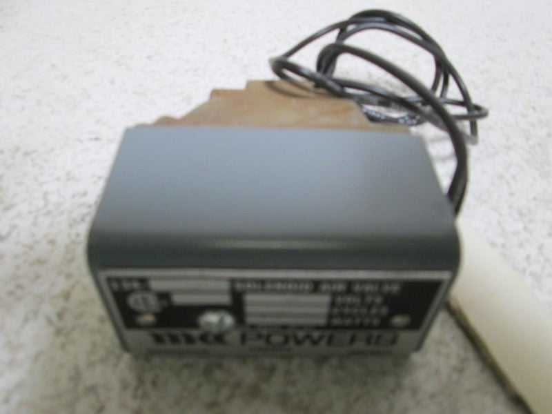 MCC POWERS 134-1404 SOLENOID 3-WAY AIR VALVE  NSMP