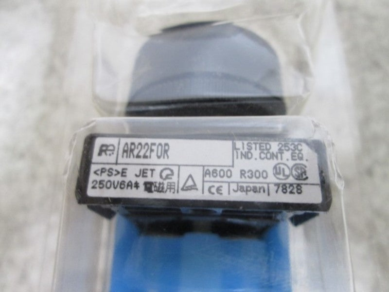 FUJI AR22F0R-20Y PUSHBUTTON YELLOW  ORIGINAL PACKAGE