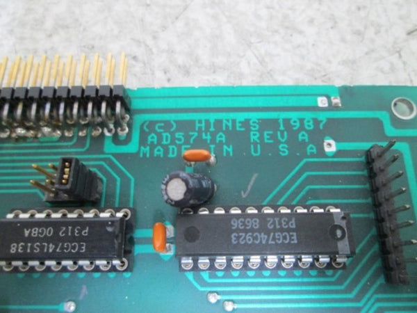 HINES AD574A REV A CIRCUIT BOARD  UNMP