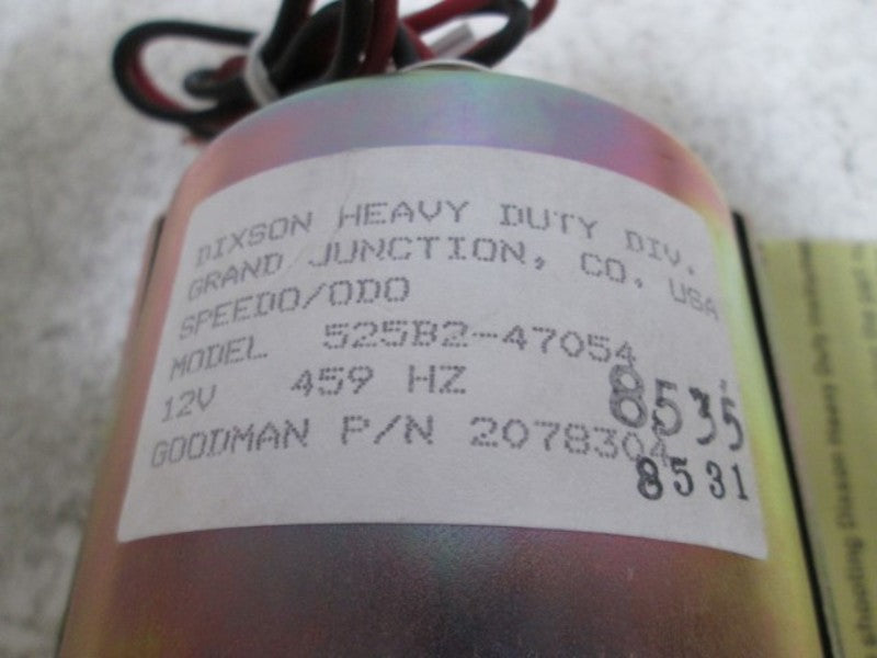 DIXSON 525 B2 47054 SPEEDOMETER 12V  NSMP