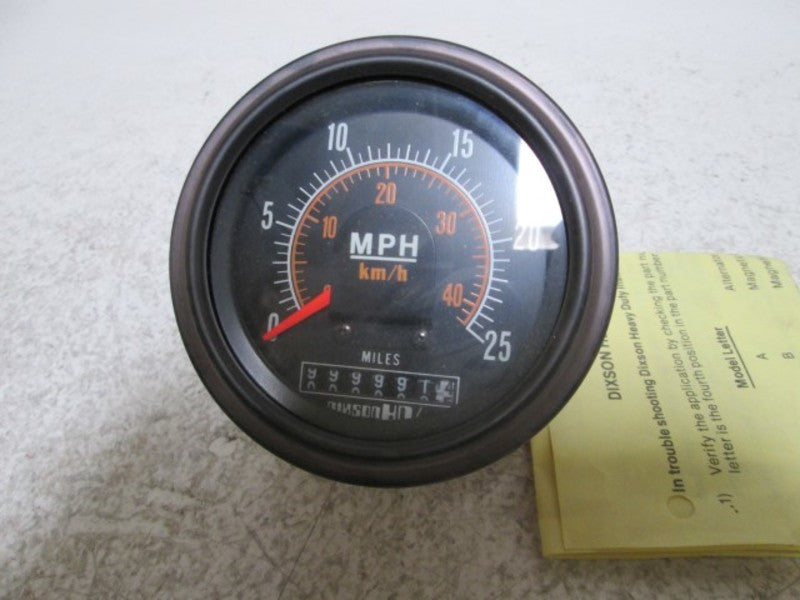 DIXSON 525 B2 47054 SPEEDOMETER 12V  NSMP