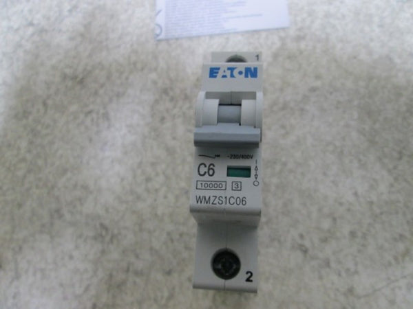 EATON WMZS1C06 CIRCUIT BREAKER 6AMPS  NSMP