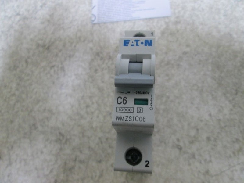 EATON WMZS1C06 CIRCUIT BREAKER 6AMPS  NSMP