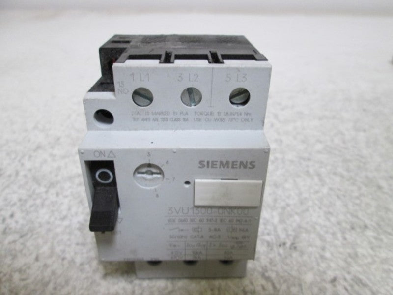 SIEMENS 3VU1300-0NK00 MOTOR PROTECTOR STARTER  UNMP