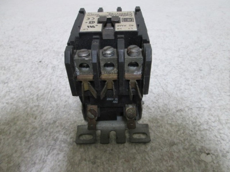 CUTLER HAMMER C25DNY66 RELAY 40 AMP CONTACTOR  UNMP