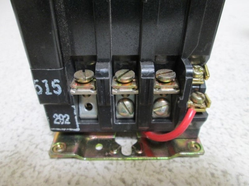 SQUARE D 8502 SB02 NEMA SIZE 0 STARTER 120V  UNMP