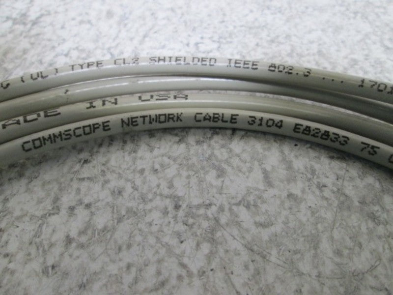 COMMSCOPE 3104 E82833 NETWORK CABLE  UNMP
