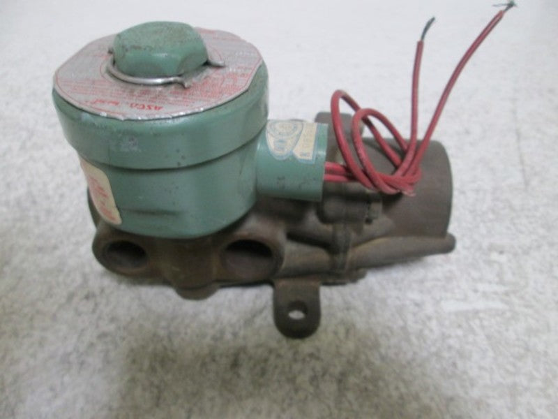 ASCO 8344C37 BRASS SOLENOID VALVE 110/50 120/60  UNMP