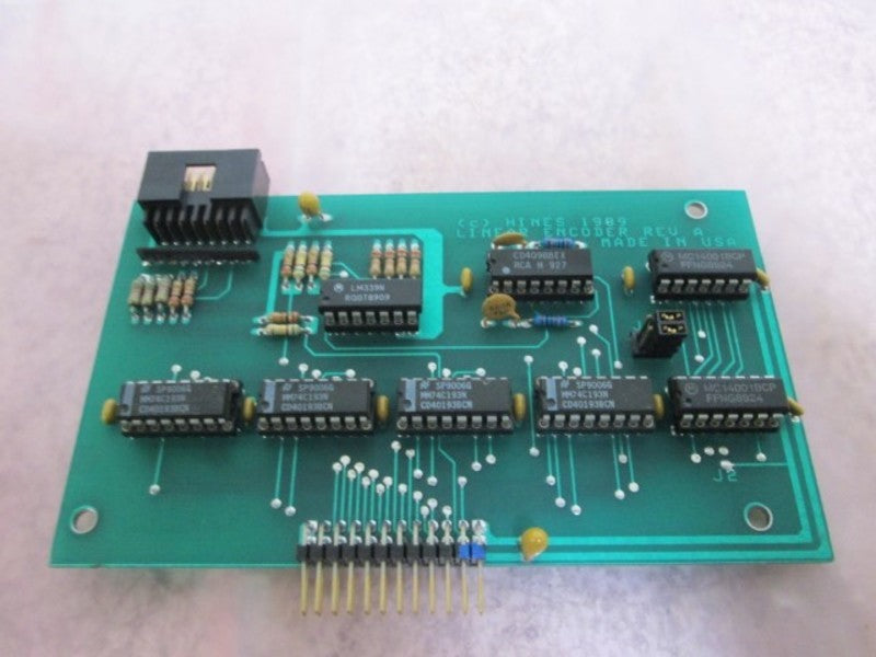 HINES 1989 LINEAR ENCODER REV A  UNMP