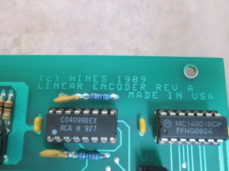 HINES 1989 LINEAR ENCODER REV A  UNMP