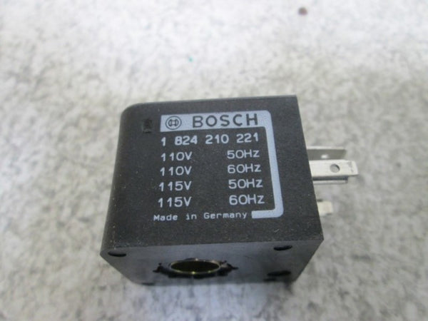 REXROTH BOSCH  1 824 210 221 SOLENOID COIL 110/115V  NSMP