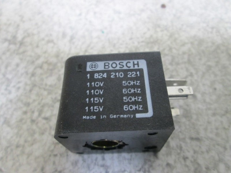 REXROTH BOSCH  1 824 210 221 SOLENOID COIL 110/115V  NSMP