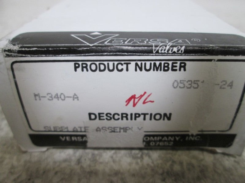VERSA M-340-A SURPLATE ASSEMBLY  NSMP