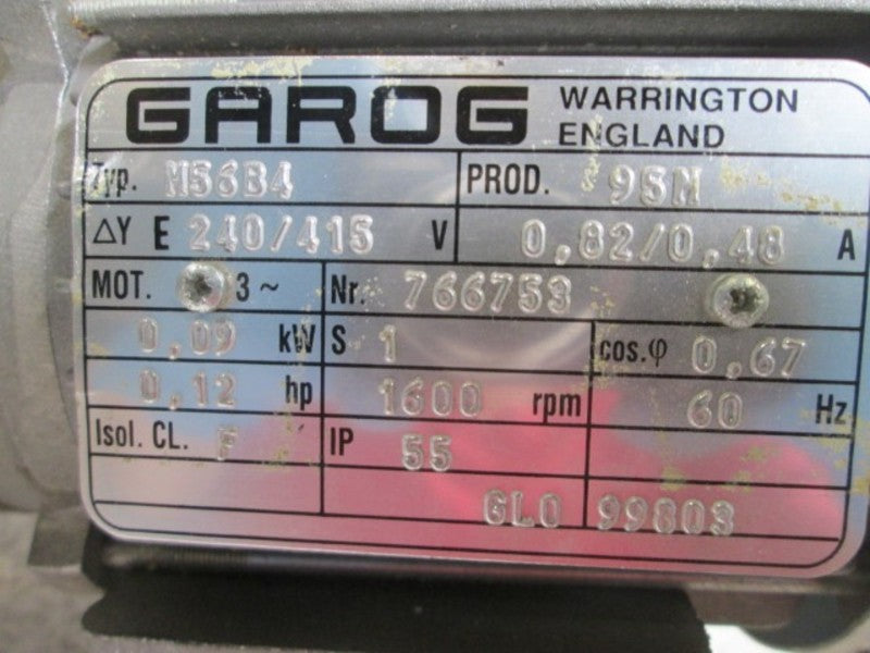 GAROG M56B4 MOTOR  UNMP