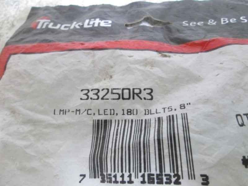 TRUCK-LITE 33250R3 MARKER CLEARANCE/LIGHT RED  NSNP IN A BAG