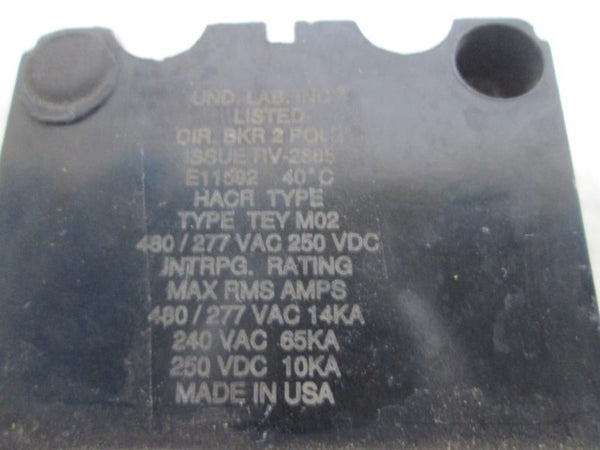 GENERAL ELECTRIC E11592 CIRCUIT BREAKER 30 AMP 2 POLE  UNMP