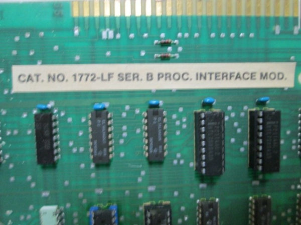 ALLEN BRADLEY 1772-LF SER. B INTERFACE MODULE WITH KEY  UNMP
