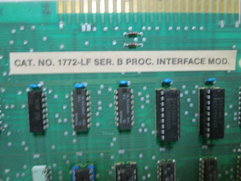 ALLEN BRADLEY 1772-LF SER. B INTERFACE MODULE WITH KEY  UNMP