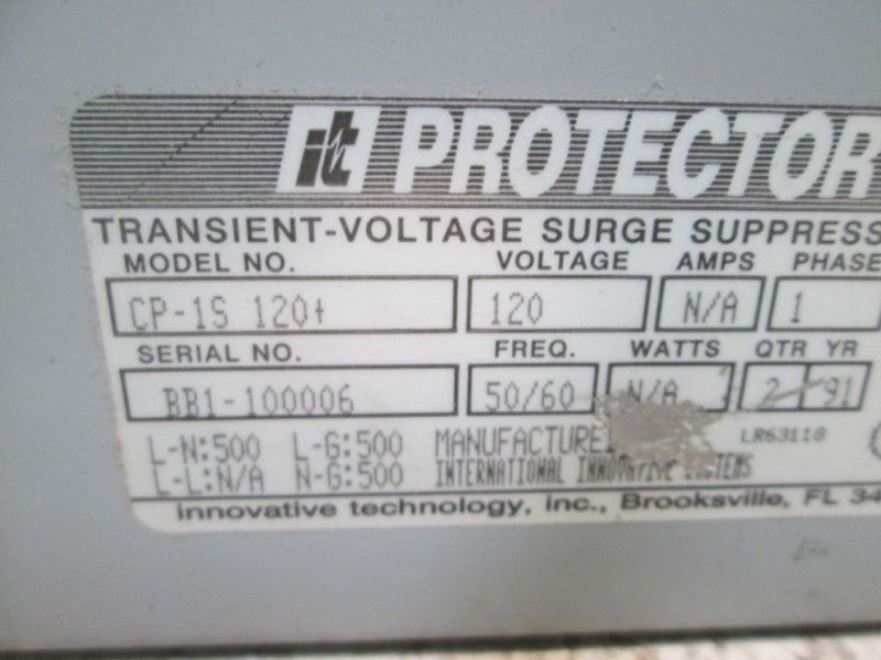 PROTECTOR CP-1S 120 UNMP