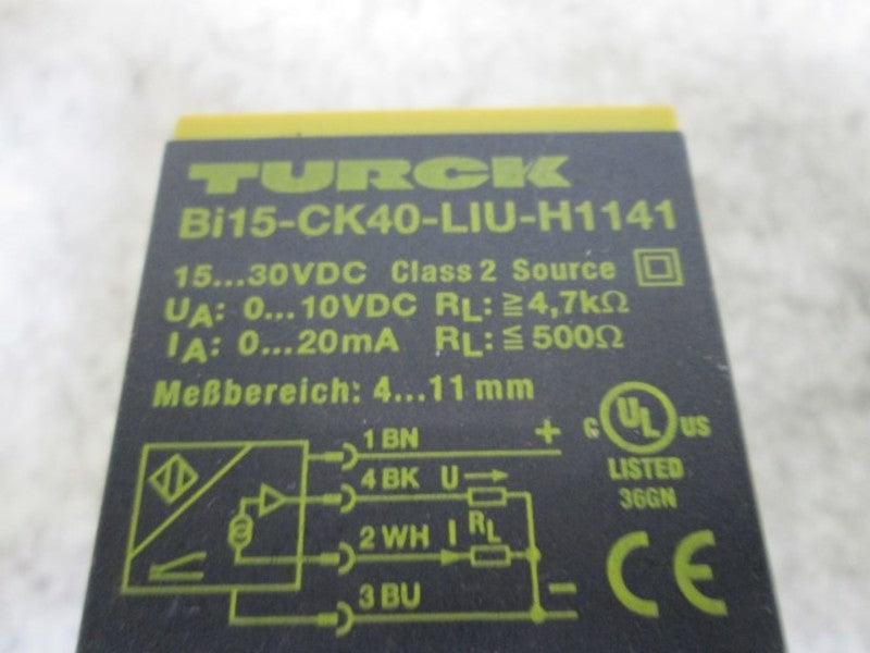 TURCK Bi15-CK40-LIU-H1141 UNMP