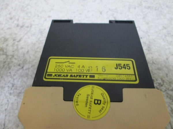 JOKAB JSR-3T SAFETY RELAY  NSNP
