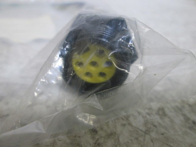 BRAD HARRISON 41657 CABLE RECEPTACLE 6PIN FEMALE  NSNP IN A BAG