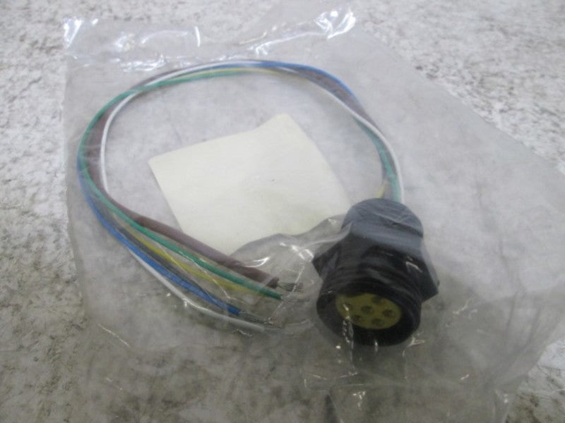 BRAD HARRISON 41657 CABLE RECEPTACLE 6PIN FEMALE  NSNP IN A BAG
