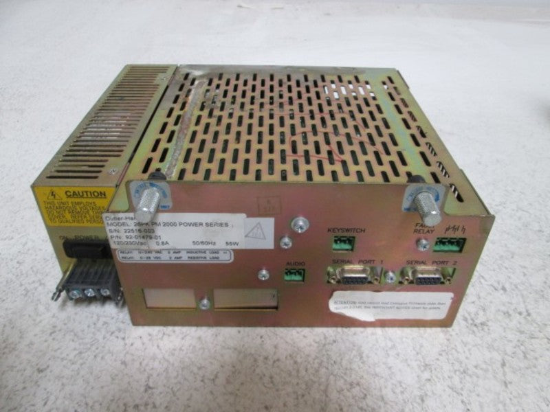 CUTLER HAMMER 92-01479-01  POWER SUPPLY  UNMP