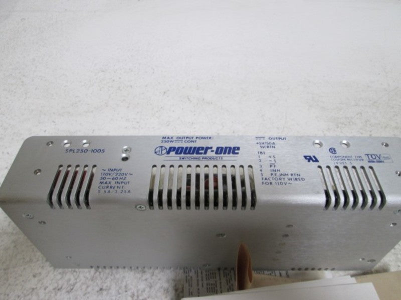 POWER-ONE SPL250-1005 SWITCHING POWER SUPPLY  NSMP