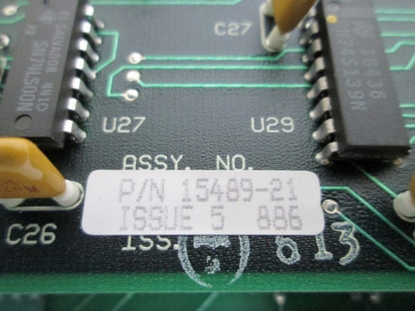 MOORE 15489-21 PC BOARD APACS  NSNP