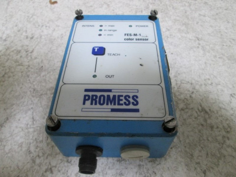 PROMESS FES-M-111 PHOTOELECTRIC FIBER OPTIC CONTROLLER  AS PICTURED