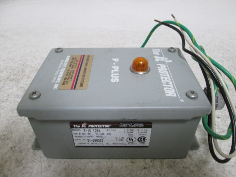 PROTECTOR P-1S 120+ SURGE SUPPRESSOR TRANSIENT VOLTAGE  UNMP