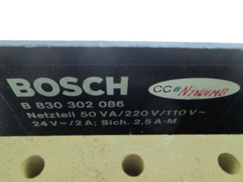 BOSCH B830302086 POWER SUPPLY 50VA 24V  UNMP