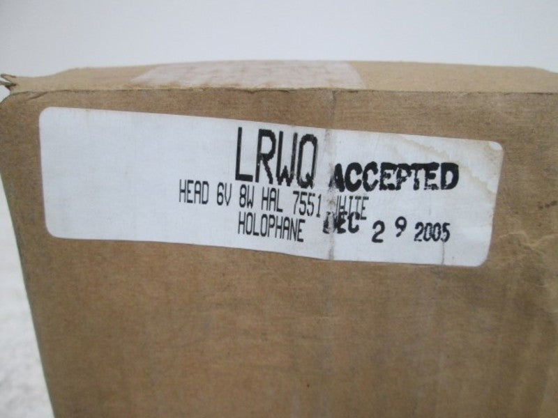 LRQ HOLOPHANE 6V 8W WHITE  NSMP