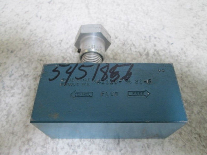 TELEDYNE M4111C-3/8 S2-6  UNMP