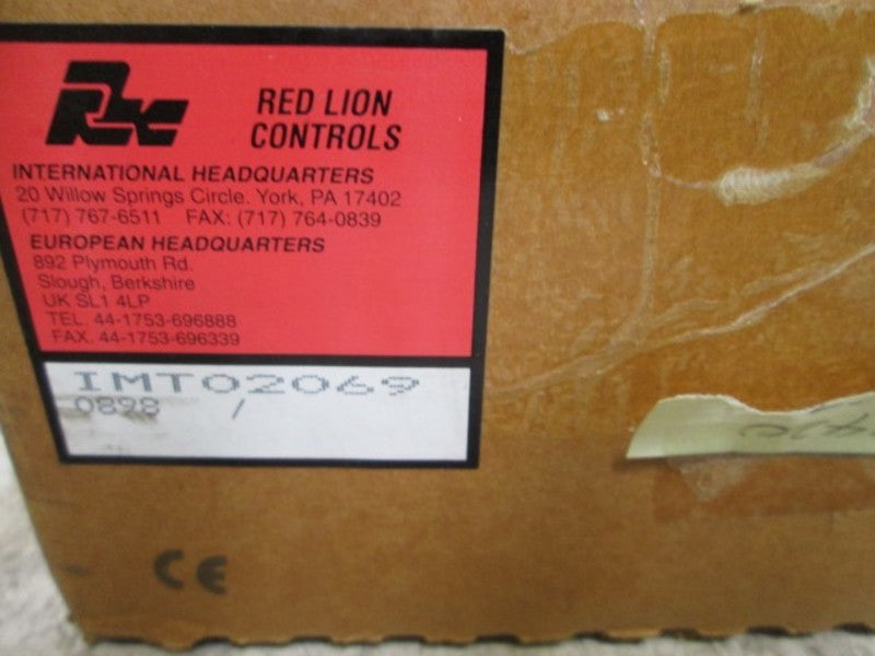RED LION IMT02069 BIN TELLINGENT METER 115/230 VAC  NSMP