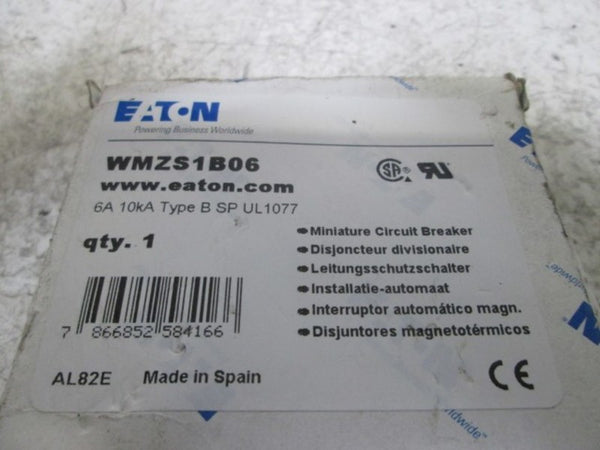 EATON WMZS1B06 MINIATURE CIRCUIT BREAKER  NSMP