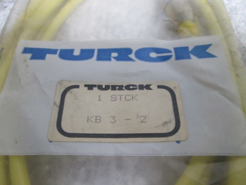 TURCK KB3-2 CORDSET MICROFAST 3 WIRE