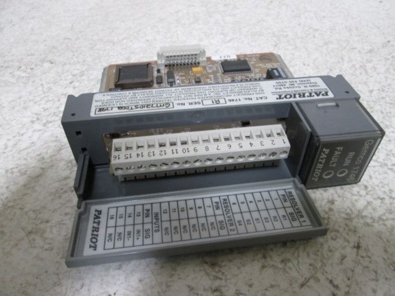 PATRIOT 1746-R1 SINGLE AXIS RESOLVE INTERFACE  UNMP