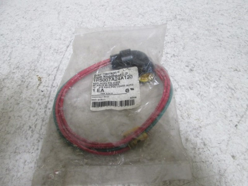 BRAD HARRISON 1R5007A24A120 CORDSET STRIGHT MALE 5 PIN  NSNP IN A BAG