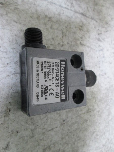 HONEYWELL 914CE18-AQ MINIATURE ENCLOSED SWITCH  UNMP
