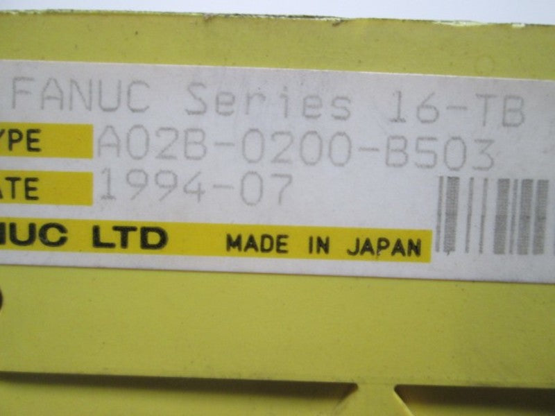 FANUC A02B-0200-B503 RACK 3 POSITION  UNMP