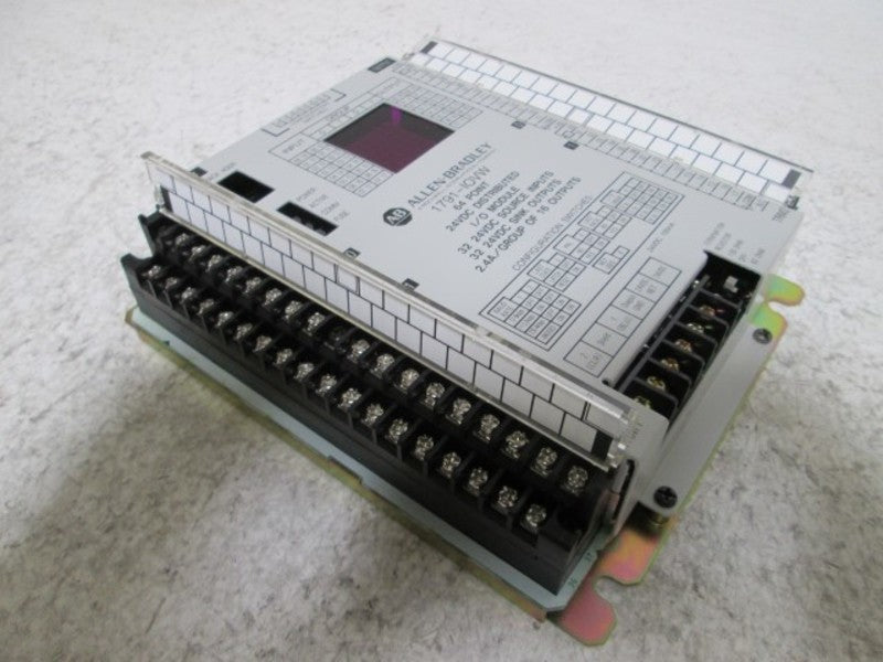 ALLEN BRADLEY 1791-IOVW SER. A  I/O MODULE 64 POINT 24VDC  NSMP
