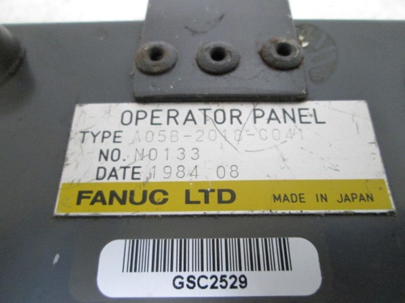 FANUC A05B-2018-C041 TEACH PENDANT NO KEY  UNMP