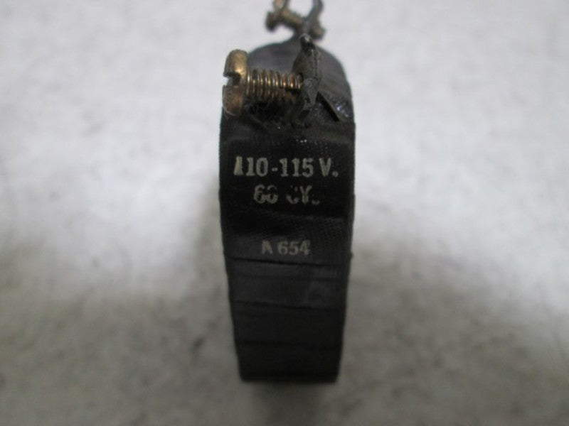 SQUARE D 2491-S8-P29B COIL 110-115V  UNMP